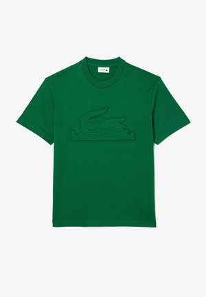 Lacoste Camiseta estampada - vert cnq