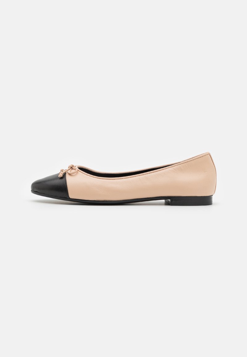 Tory Burch CAP TOE  - Ballerines - rose pink/perfect black