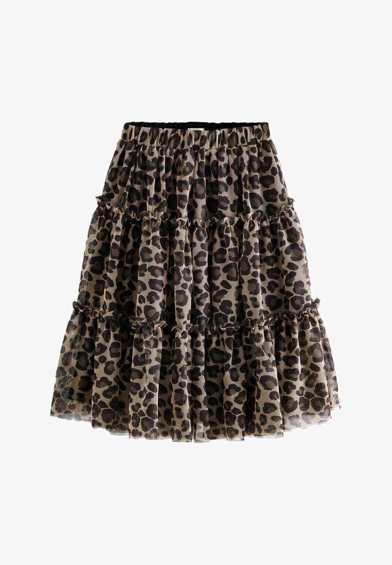 Next REGULAR FIT - Áčková sukně - animal