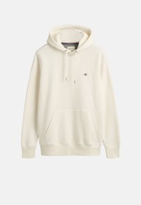 GANT - SHIELD HOODIE - Jersey con capucha - eggshell Imagen en miniatura 1