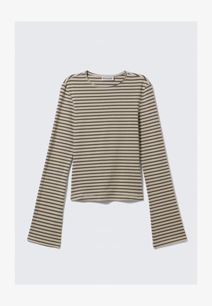 Weekday LONG SLEEVE - Maglietta a manica lunga - striped mole