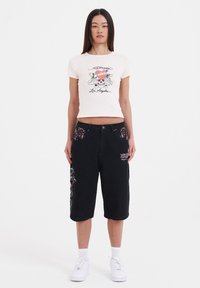 Ed Hardy LOVE SLOWLY  - Camiseta estampada - washed delicacy
