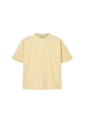 AllSaints, UNDERGROUND ETTA - Trükipildiga T-särk - yellow