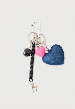 Mads Nørgaard HEART KEYCHAI - Porte-clefs - raspberry rose