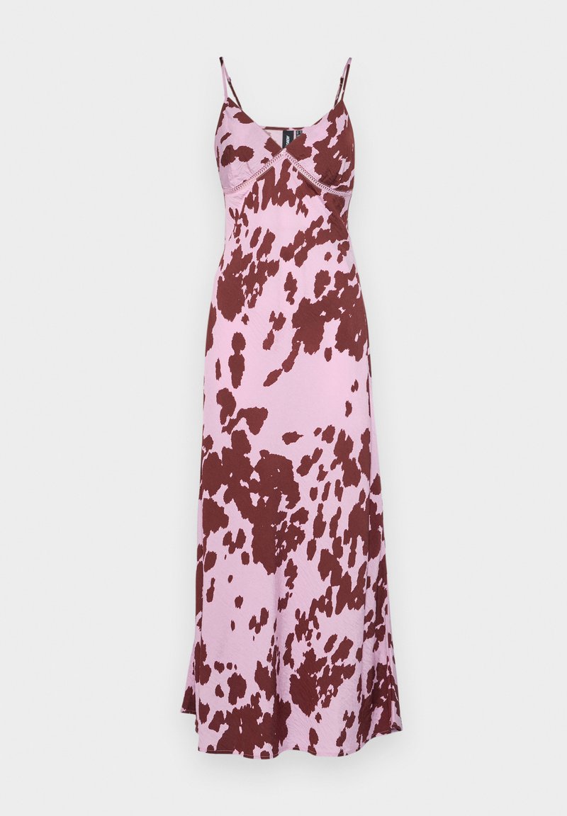 SOMETHINGNEW COW PRINT CORY ANKLE DRESS - Robe longue - orchid/lilas ...