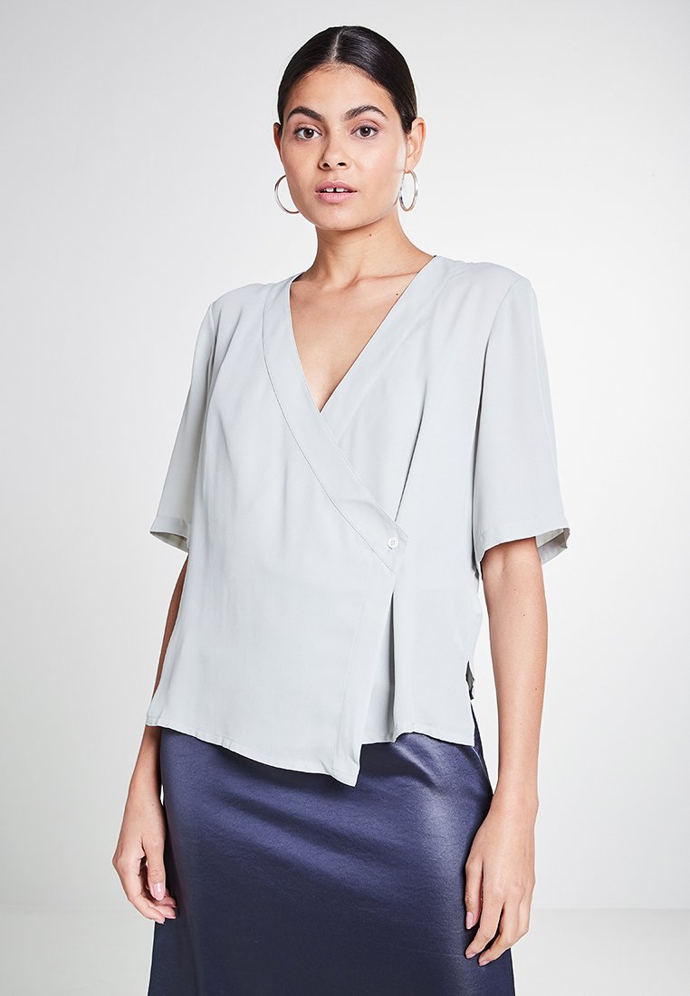 Filippa K Blouse mintgroen Filippa K Blouse mintgroen