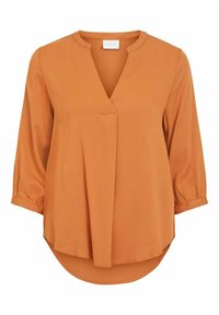 VILA VIDANIA 3/4 - Maglietta a manica lunga - adobe