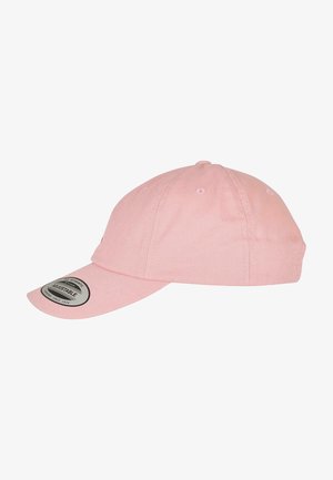 Cappellino - mottled pink  white