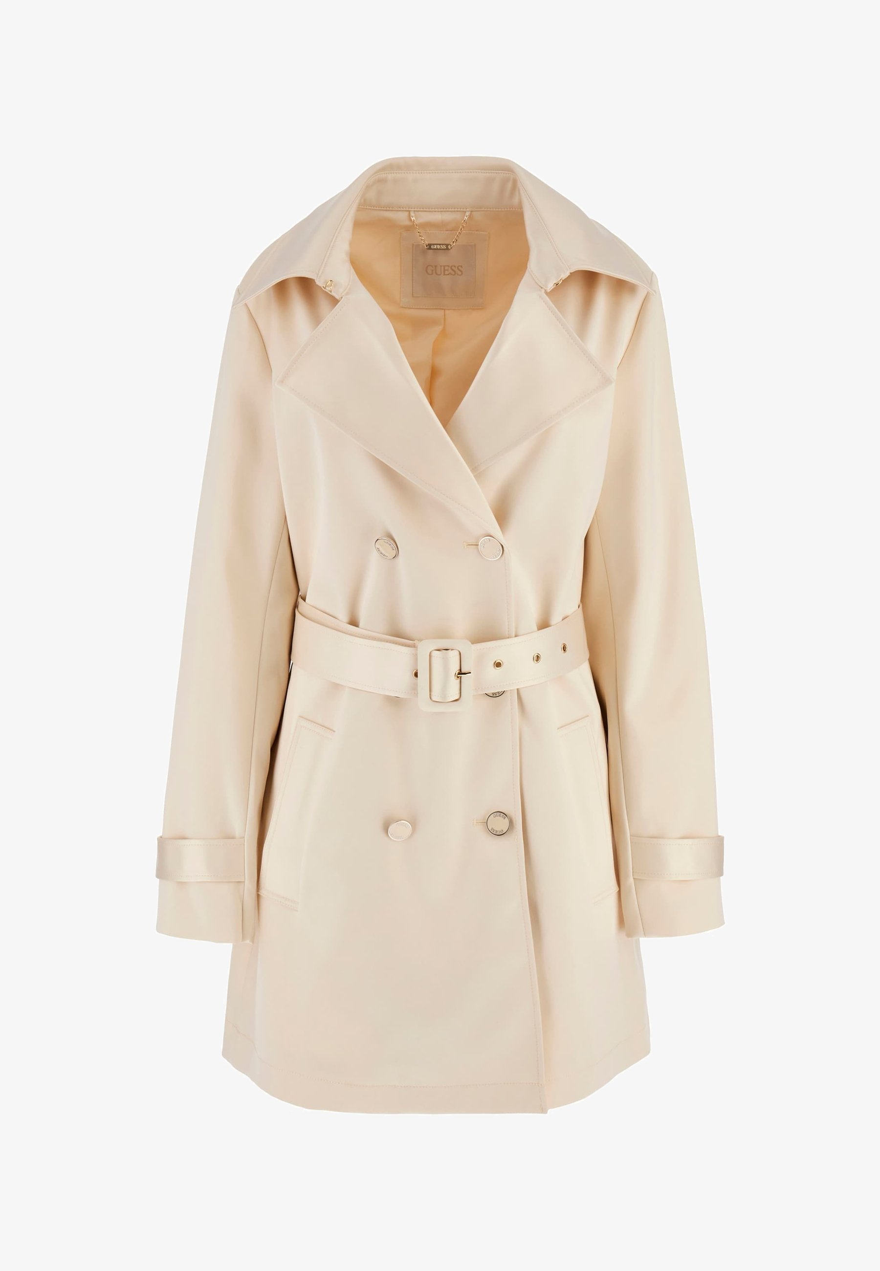 Trenchcoat Guess Roter Mantel Damen Wintermantel Guess Winter