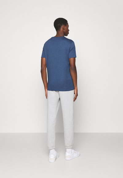 Polo Ralph Lauren CUSTOM SLIM FIT SOFT COTTON T-SHIRT - T-shirt básica - derby blue heather