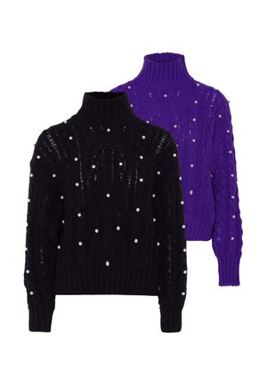Mo, 2 PACK - Maglione - purple  black
