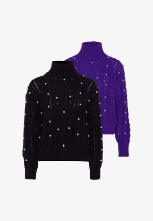 Mo, 2 PACK - Maglione - purple black