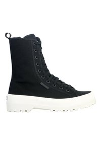 Superga À LACETS MONTANTE ALPINA - Zapatillas altas - noir