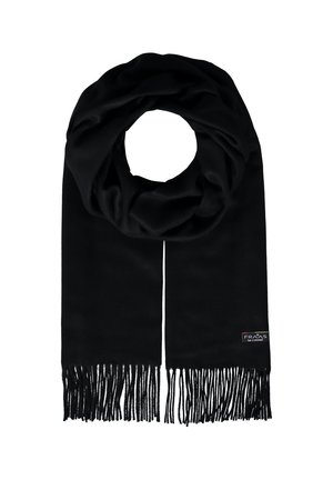 PLAID CASHMINK LOOP - Scarf - black