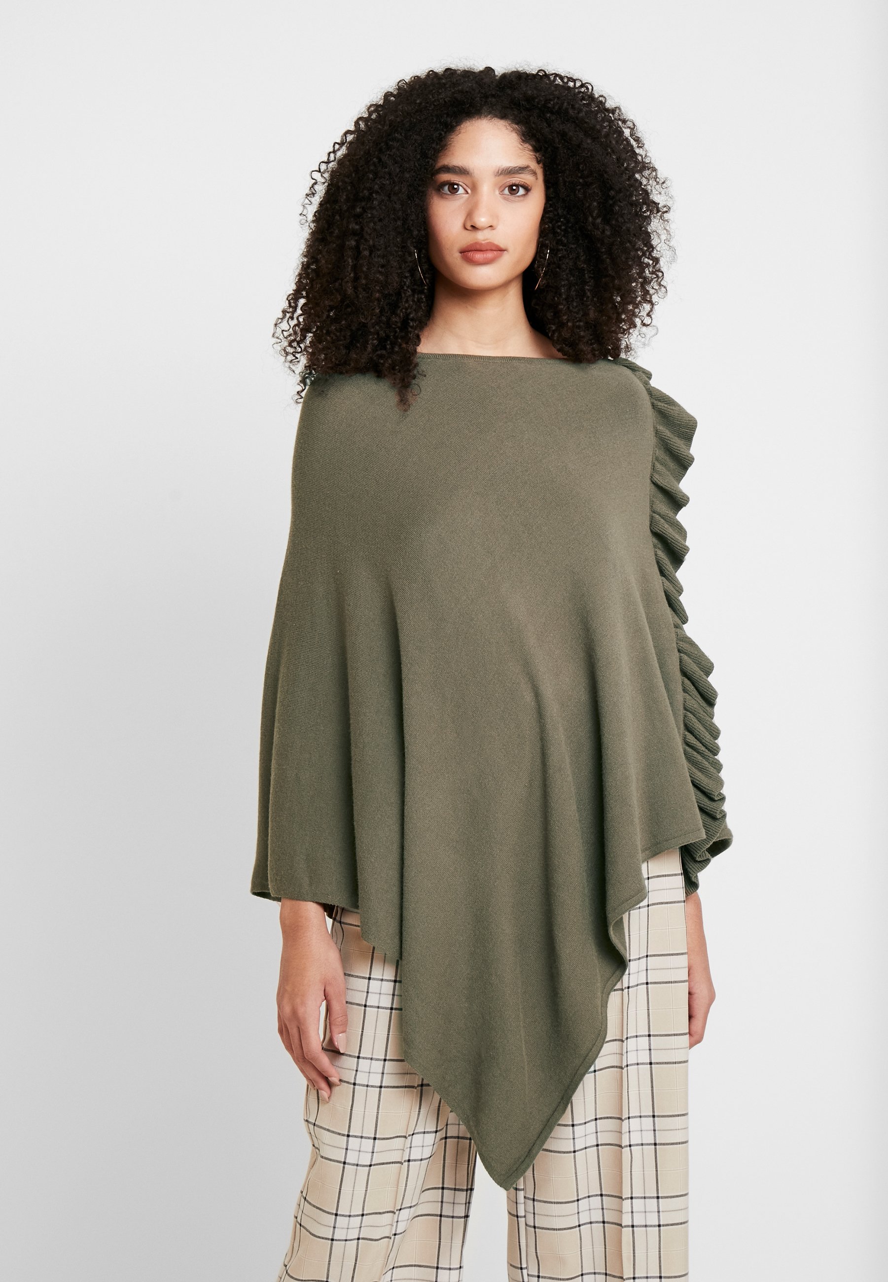 Womens cream poncho Clearance
