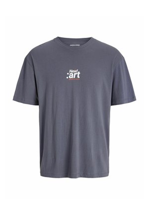 T-shirt med print - nightshadow blue