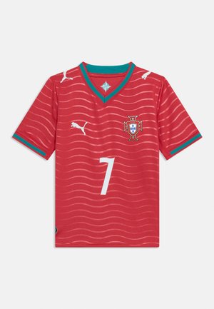 HOME REPLICA UNISEX - Tričko s potlačou - club red/green lagoon