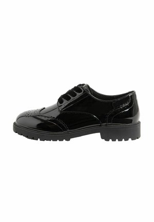 Lipsy NARROW FIT - CHUNKY BROGUE - Obutev z vezalkami - black