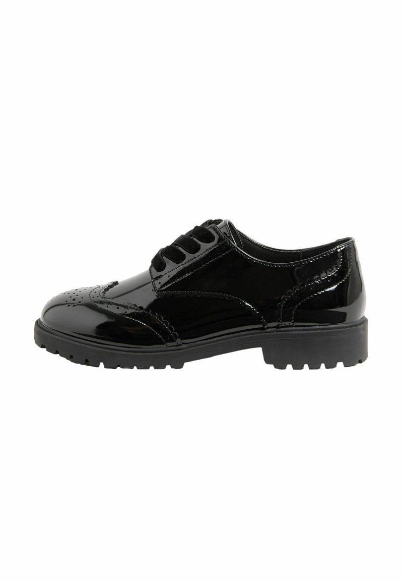 Lipsy NARROW FIT - CHUNKY BROGUE - Derbies - black