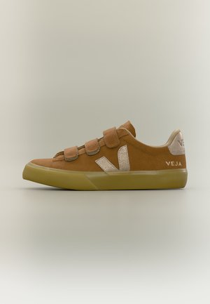 Veja, RECIFE LOGO - Trainers - cognac/bronze/natural