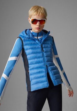 RHEA - Waistcoat - azurblau