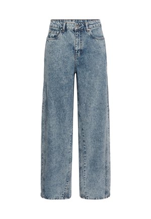 Gestuz, MAWI BALLON  - Jean baggy - light blue acid wash