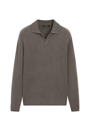 V-NECK - Maglione - grey