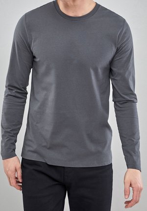 Long sleeved top - dark grey