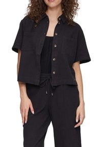 QS Overhemdblouse - schwarz