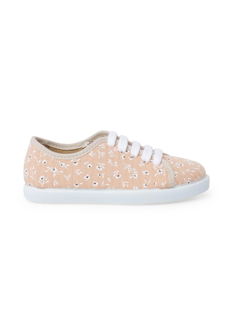 Pisamonas ZAPATILLAS CORDONES NIÑA FLORES