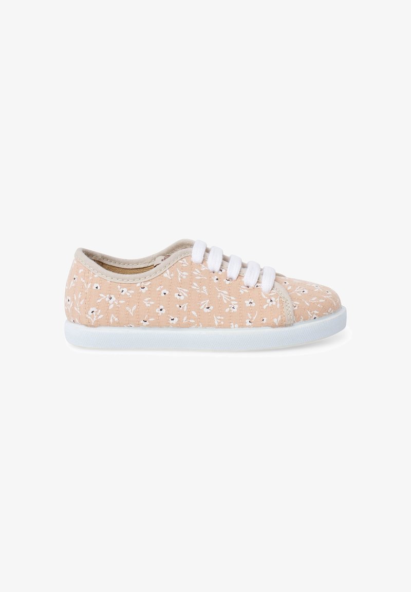 Pisamonas ZAPATILLAS CORDONES NIÑA FLORES