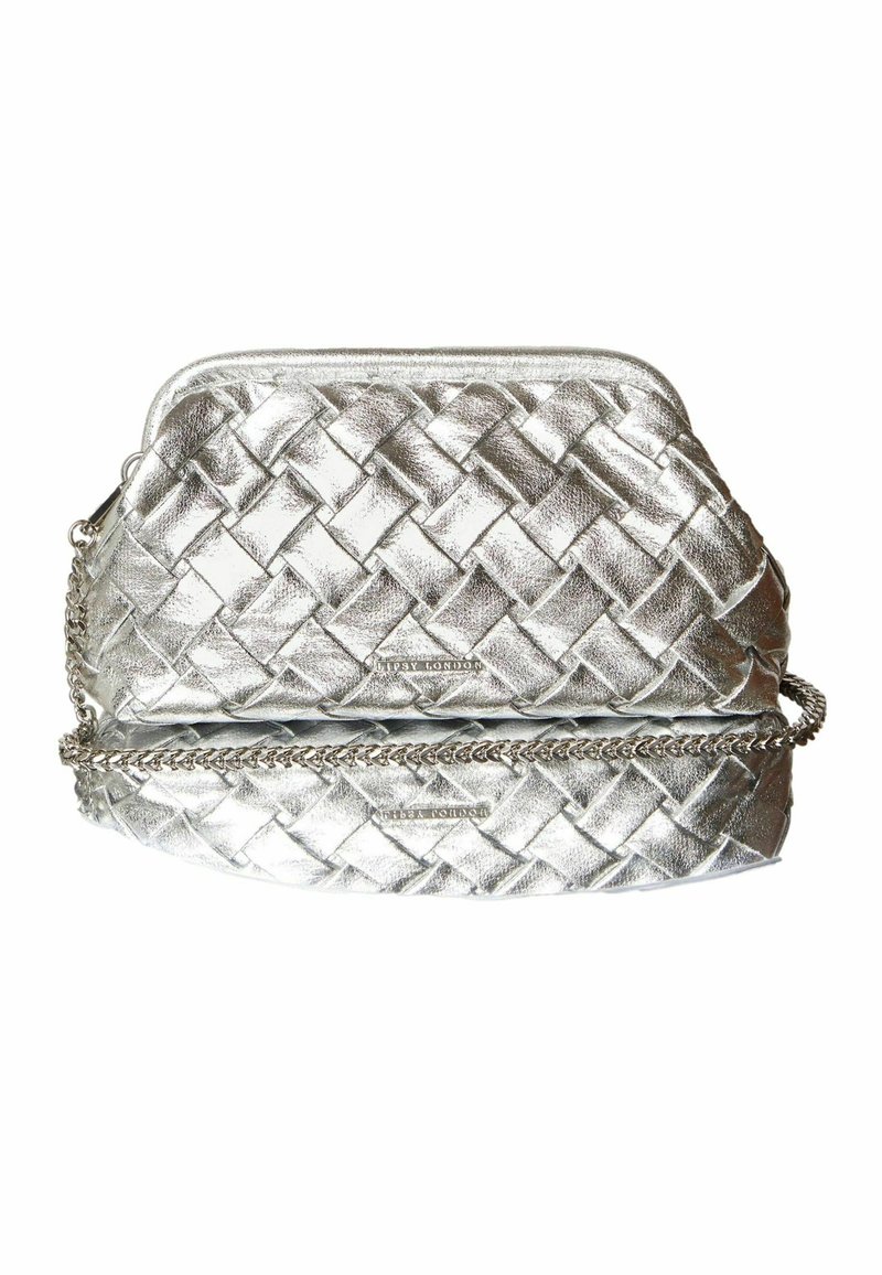 Lipsy WEAVE - Pikkulaukku - silver
