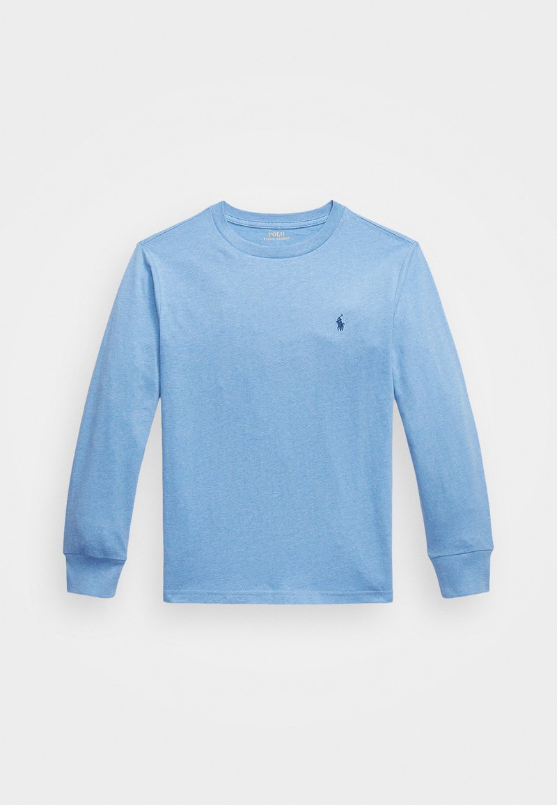 Polo Ralph Lauren COTTON JERSEY LONG-SLEEVE T-SHIRT - Camiseta de manga larga - soft royal heather