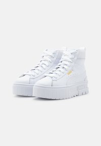 Puma MAYZE MID - High-top trainers - white