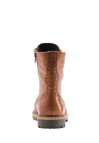 DreiMaster Botines con cordones - cognac