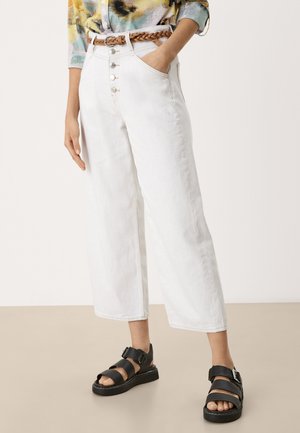 Flared Jeans - white