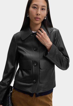 LIGHTWEIGHT  - Veste en cuir - black