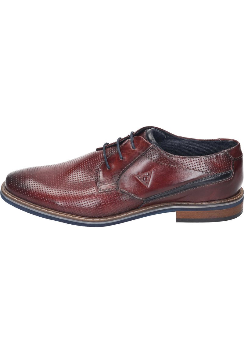 Herren Sneaker | Bugatti Business-Schnürer red/bordeaux - QT89530 Herren Sneaker | Bugatti Business-Schnürer red/bordeaux - QT89530