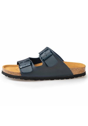 KORFU - Pantolette flach - blau