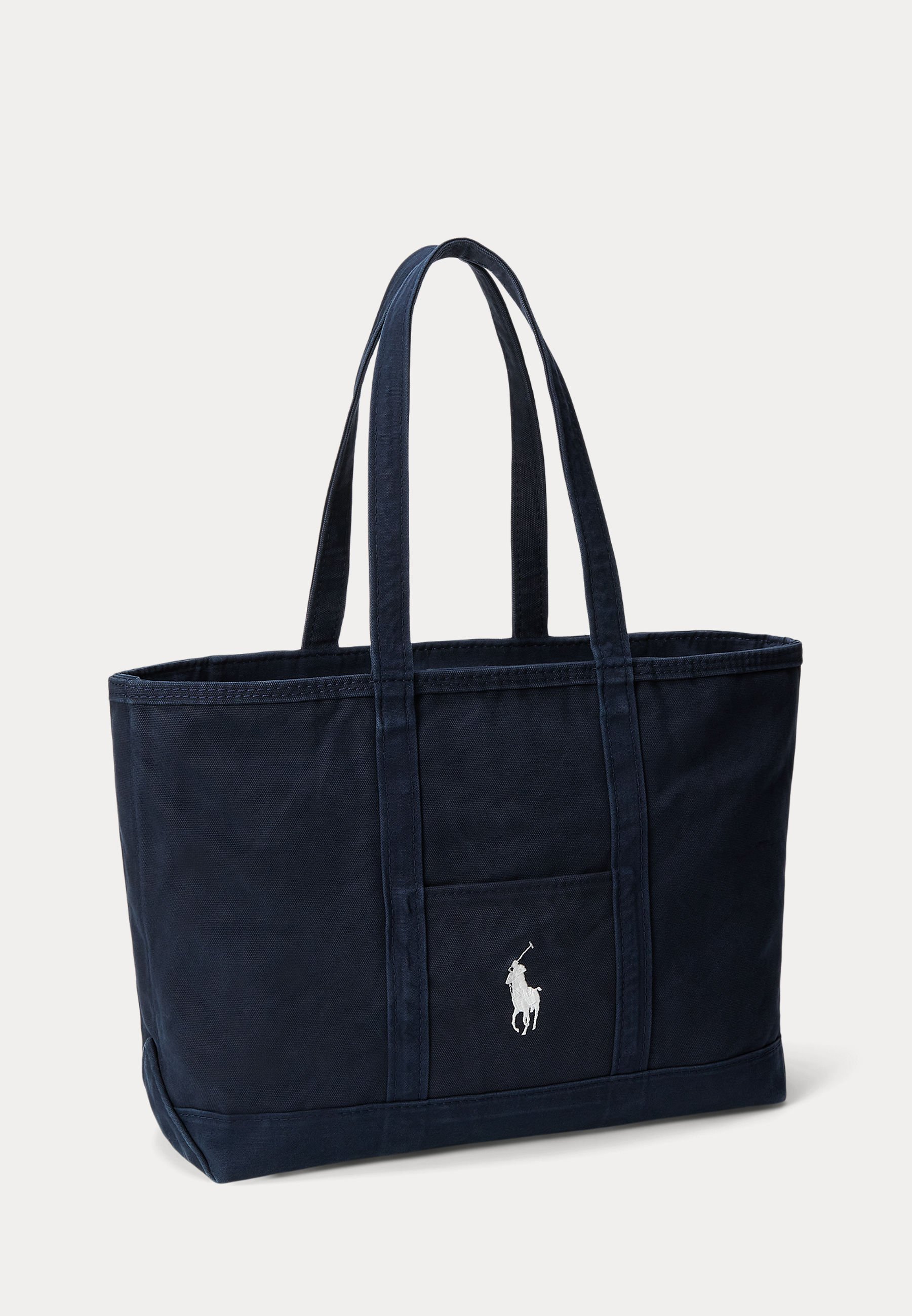 Polo Ralph Lauren BIG PONY CANVAS TOTE - Tote bag - navy/navy/dark