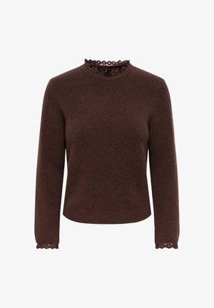 ONLY, Pullover - deep mahogany