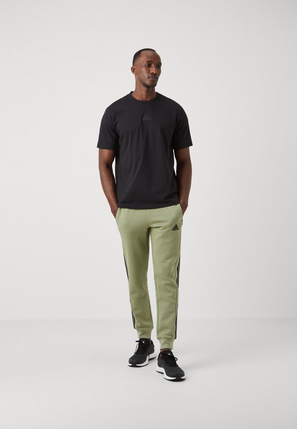 ESSENTIALS TAPERED CUFF 3-STRIPES  - Tracksuit bottoms3