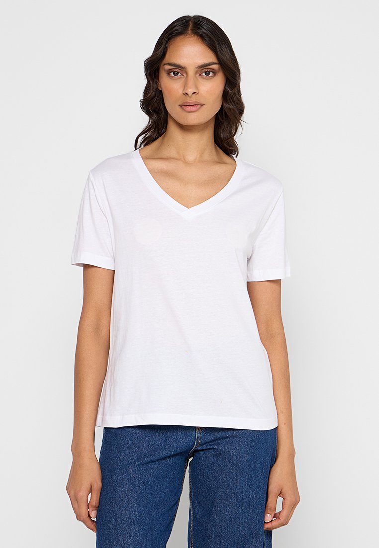 Mango T-shirt basic wit Mango T-shirt basic wit