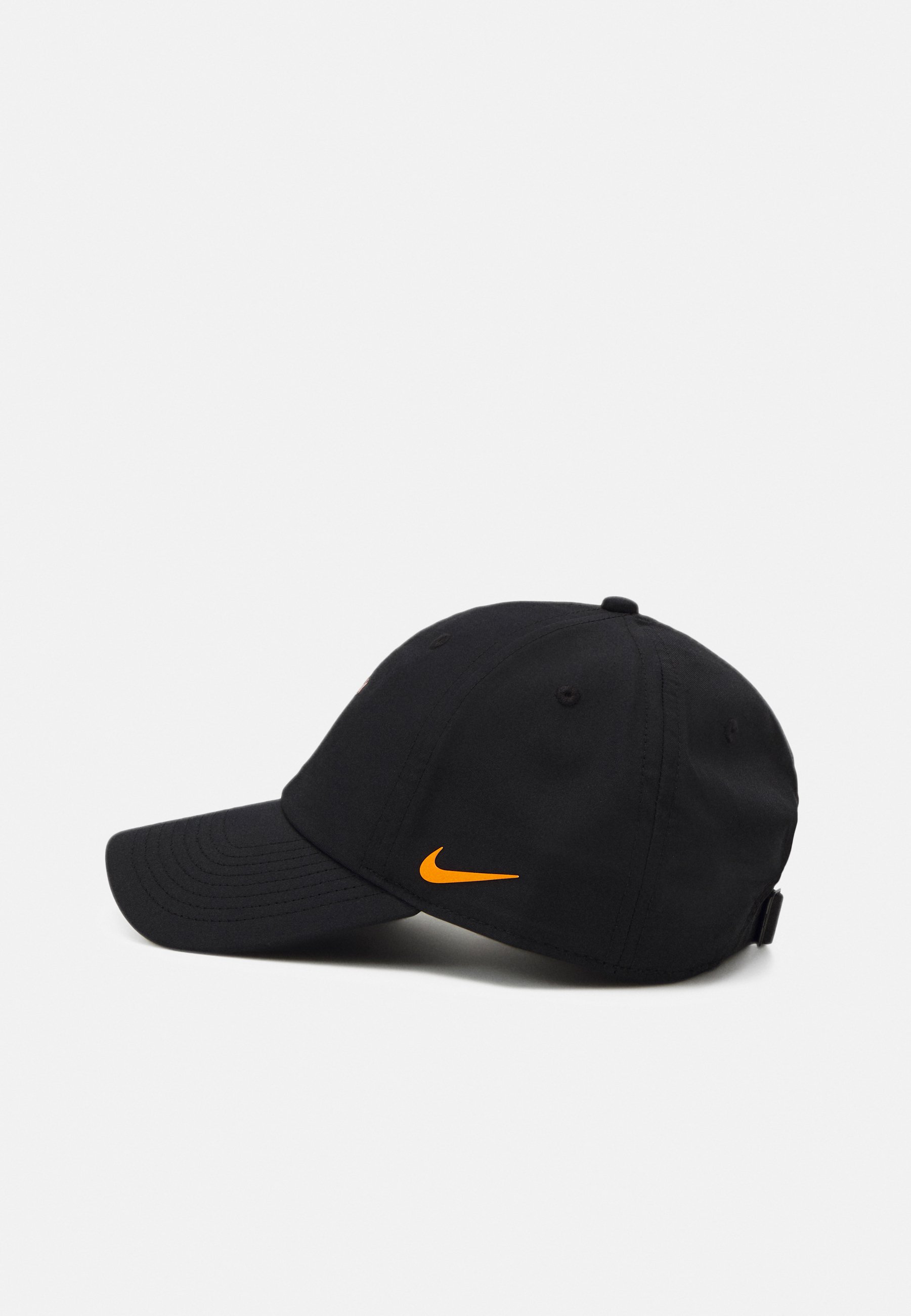 orange and black nike hat