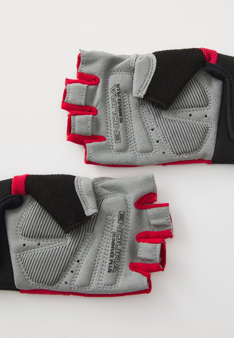 Endura KINDER HUMMVEE PLUS MITT UNISEX - Kurzfingerhandschuh - red/rot -  Zalando
