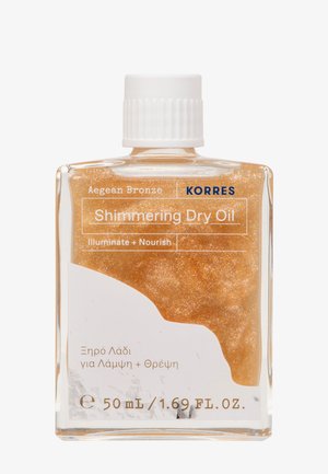 KORRES, AEGEAN BRONZE SHIMMERING DRY OIL - Huiles et scintillants pour le corps