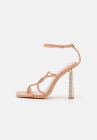 Sandálias de salto alto - beige