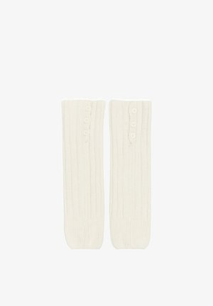 Bershka, KNITTED - LEG WARMERS - Guêtres - beige