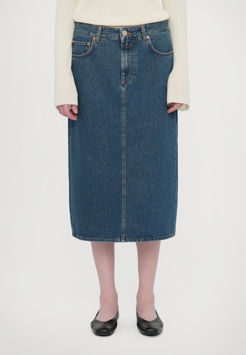 CLOSED - MIDI FIVE POCKET  - Jupe en jean - dark blue, Agrandir