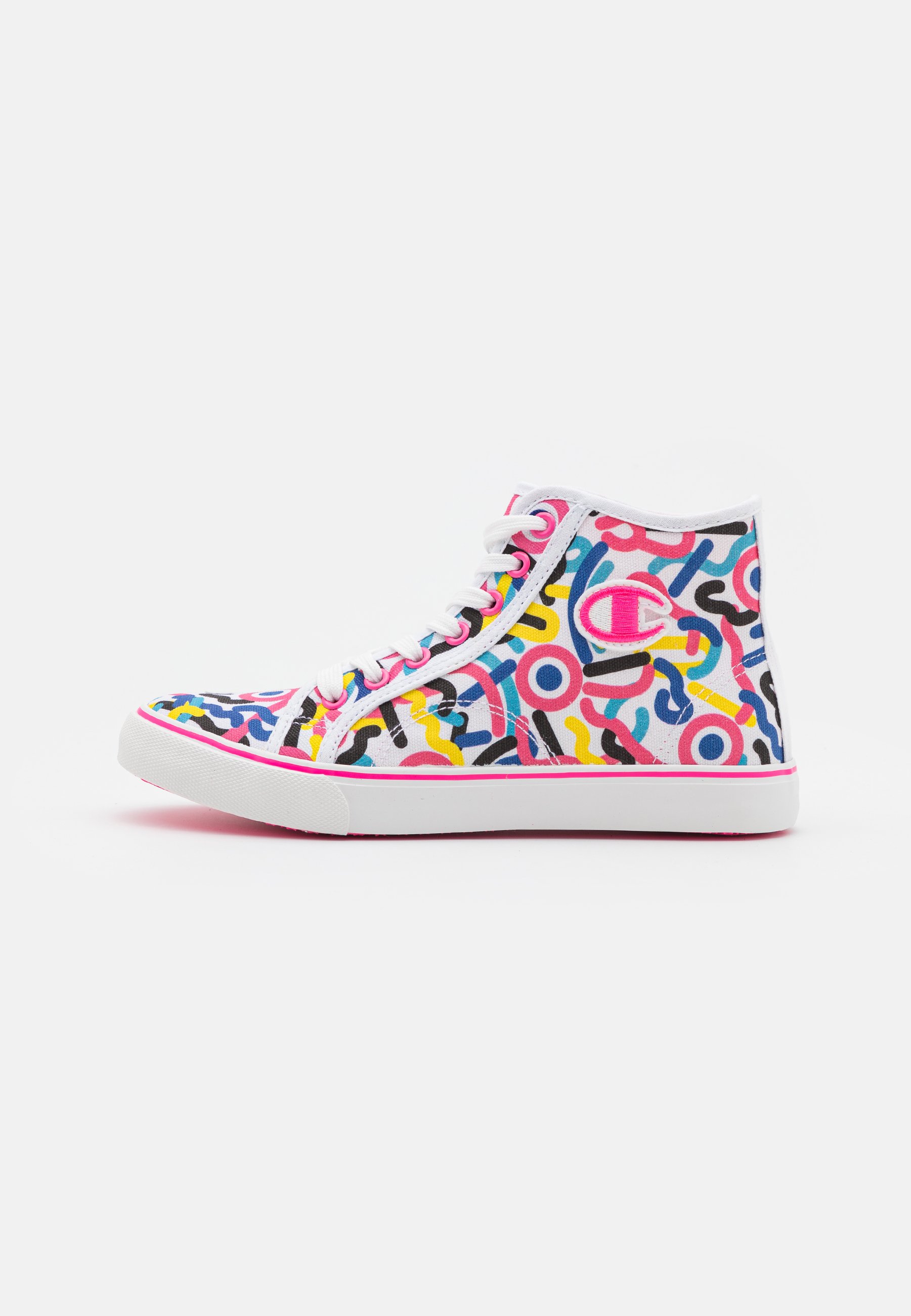 Champion MID CUT SHOE SKID Unisex Training shoe white, Size: 36, Multi-coloured - shoes